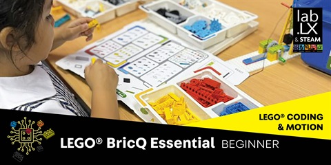 A young child is engaged in play, constructing a structure with various Lego bricks spread out on a table.